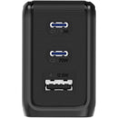 BMX GanSta 70W 3-Port USB Charger with Color LCD