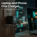 BMX GanSta 70W 3-Port USB Charger with Color LCD