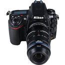 Venus Optics Laowa Aksen 45mm and 17.5mm with Coaxial Illumination Ultra Macro APO Lenses Bundle (Nikon F)