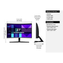 Samsung S39GD 27" Full HD 100 Hz Curved Monitor