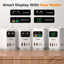 Tessan CS07 65W PD USB-C Charging Station (White)
