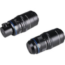 Venus Optics Laowa Aksen 45mm and 17.5mm with Coaxial Illumination Ultra Macro APO Lenses Bundle (Micro Four Thirds)