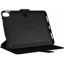 Urban Armor Gear Scout Folio Case for 10.9" iPad (10th Gen, 2022, Black)
