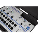 AudioPressBox APB-320 C-D-USB 3 x 20 Active Distribution Amplifier with Integrated Case (Black)