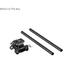 SmallRig Arca-Type Mount Plate with 15mm Dual Rod Clamp