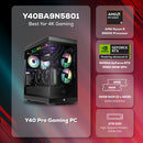 iBUYPOWER Y40 PRO Gaming Desktop Computer (Black)