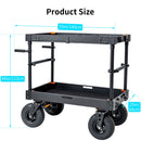 ARTCISE DY120 Upgraded Heavy-Duty Camera Cart (50 x 44 x 25")