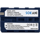 Sokani NP-F970 Lithium-Ion Battery (8700mAh)