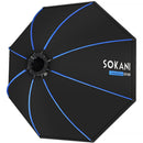 Sokani instaSbox iO120 Quick-Open Octagonal Softbox with Grid (47.2")