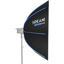 Sokani instaSbox iO120 Quick-Open Octagonal Softbox with Grid (47.2")
