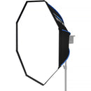 Sokani instaSbox iO90 Quick-Open Octagonal Softbox with Grid (35.4")