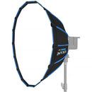 Sokani instaSbox iP60 Quick-Open Parabolic Softbox with Grid (23.6")