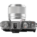 Viltrox AF 25mm f/1.7 Air XF Lens (FUJIFILM X, Silver)
