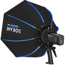 Sokani instaSbox iO60 Octagonal Softbox with Grid & B1 S-Type Bracket Kit (23.6")