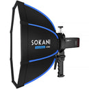 Sokani instaSbox iO60 Octagonal Softbox with Grid & B1 S-Type Bracket Kit (23.6")