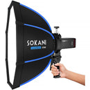 Sokani instaSbox iO60 Octagonal Softbox with Grid & B1 S-Type Bracket Kit (23.6")