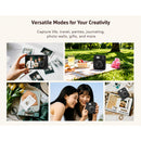 Hanin M6 Pro Instant Camera with Film Kit (Black, 20 Exposures)