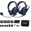 Synco Xtalk Master XM2 Wireless Intercom System with 2 Single-Ear Headsets (2.4 GHz)