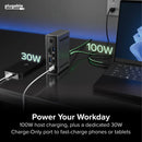 Plugable 15-in-1 Triple Display USB-C Docking Station with 100W Power Delivery