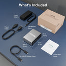 Plugable 15-in-1 Triple Display USB-C Docking Station with 100W Power Delivery