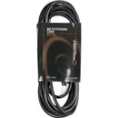 ADJ Accu-Cable 3-Wire Edison AC Extension Cord (16 AWG, Black, 25')