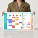 Cozyla 32" Calendar Plus 3