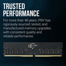 PNY 16GB DDR5 5600 MHz UDIMM Desktop Memory Kit (2 x 8GB)