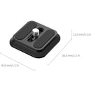 SmallRig Arca-Type Quick Release Mount Plate for Vertical Base