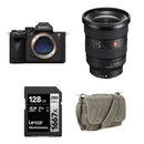 Sony a7R VI Mirrorless Camera with 16-35mm f/2.8 Lens and Basic Bundle