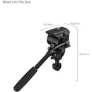 SmallRig 6552 Heavy-Duty Fluid Video Head