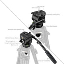 SmallRig 6552 Heavy-Duty Fluid Video Head
