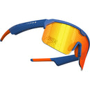 Chamelo Music Shield G2 Audio Sports Sunglasses (New York Knicks Edition, Royal Blue/Orange Frame, Fire Lenses)