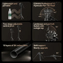 COMAN MT25V1 Carbon Fiber Tabletop Monopod with V1 Fluid Head