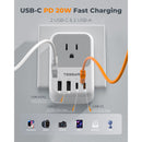 Tessan US to DE Plug Travel Adapter (2-Pack)