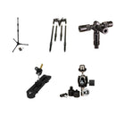 Triad-Orbit Studio Support System for Acoustic Guitarists and Vocalists
