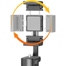 Ulanzi Auto-Open Selfie Stick Quadpod with Phone Clamp