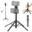 Ulanzi Auto-Open Selfie Stick Quadpod with Phone Clamp