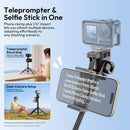 Ulanzi Auto-Open Selfie Stick Quadpod with Phone Clamp