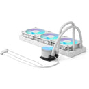 Fractal Design Radius 360mm RGB AIO Liquid CPU Cooler (White)