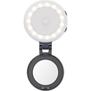 SmallRig M2 Bi-Color LED Light with Magnetic Mount and Support for Phones (Ink Blue)