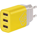 Worldwide 3-Port USB-A Charger
