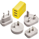 Worldwide 3-Port USB-A Charger