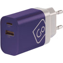 Worldwide 2-Port USB Charger with International Adapters