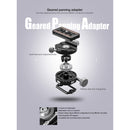 Leofoto G4PROM Four-Way Geared Head with Geared Panning Adapter