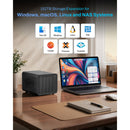 TerraMaster D8 Hybrid 2 8-Bay USB 3.2 Gen 2 DAS Enclosure