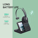 Yealink WH64 Workstation Mono Wireless Headset System