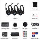 Synco Xtalk XPro3 Wireless Intercom System with 3 Single-Ear Headsets (2.4 GHz)