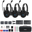 Synco Xtalk XPro3 Wireless Intercom System with 3 Single-Ear Headsets (2.4 GHz)