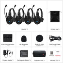 Synco Xtalk XPro4 Wireless Intercom System with 4 Single-Ear Headsets (2.4 GHz)