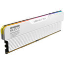 KLEVV 32GB URBANE V RGB 6000 MT/s 288-Pin UDIMM Memory Kit (2 x 16GB, Brilliant White)